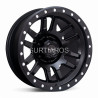 Aro 17x9" 6x139.7 ET-12 CB106.1 Negro Mate con Remaches