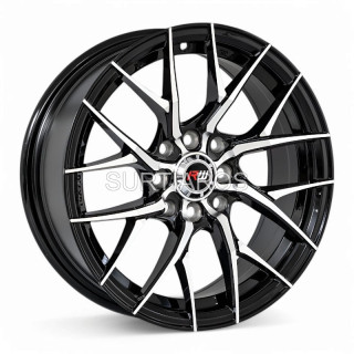 Aro 15x7" 8x100/114.3 ET38 CB73.1 Negro Maquinado