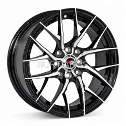 Aro 15x7" 8x100/114.3 ET38 CB73.1 Negro Maquinado