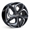 Aro 18x8" 5x100 ET40 CB73.1 Negro Maquinado
