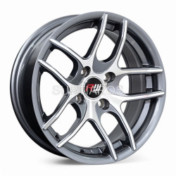 Aro 15x7" 8x100/114.3 ET35 CB73.1 Negro Maquinado