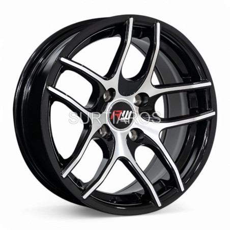 Aro 14x7" 4x100 ET20 CB73.1 Negro Maquinado