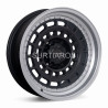 Aro 18x9" 6x139.7 ET0 CB110.5 Negro Mate con Aro Pulido
