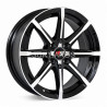 Aro 15x7" 8x100/114.3 ET30 CB73.1 Negro Maquinado