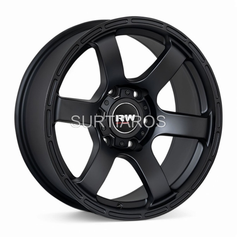 Aro 17x9" 6x139.7 ET0 CB110.5 Negro Mate