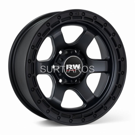 Aro 17x9" 6x139.7 ET-10 CB110.5 Negro Mate