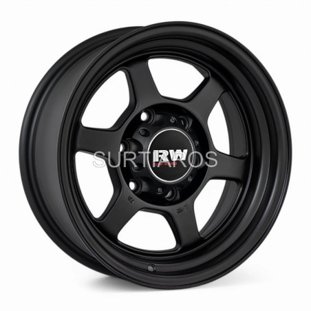 Aro 16x8" 6x139.7 ET-5 CB110.5 Negro Mate