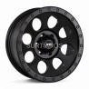 Aro 16x8" 6x114.3 ET0 CB66.1 Negro Mate