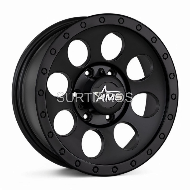 Aro 16x8" 6x139.7 ET0 CB106.25 Negro Mate