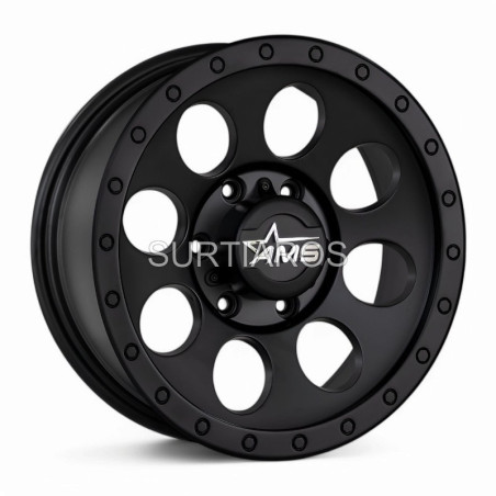 Aro 16x8" 6x139.7 ET0 CB106.25 Negro Mate