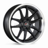Aro 18x8.5" 5x112 ET15 CB66.6 Negro Mate con Labio Pulido