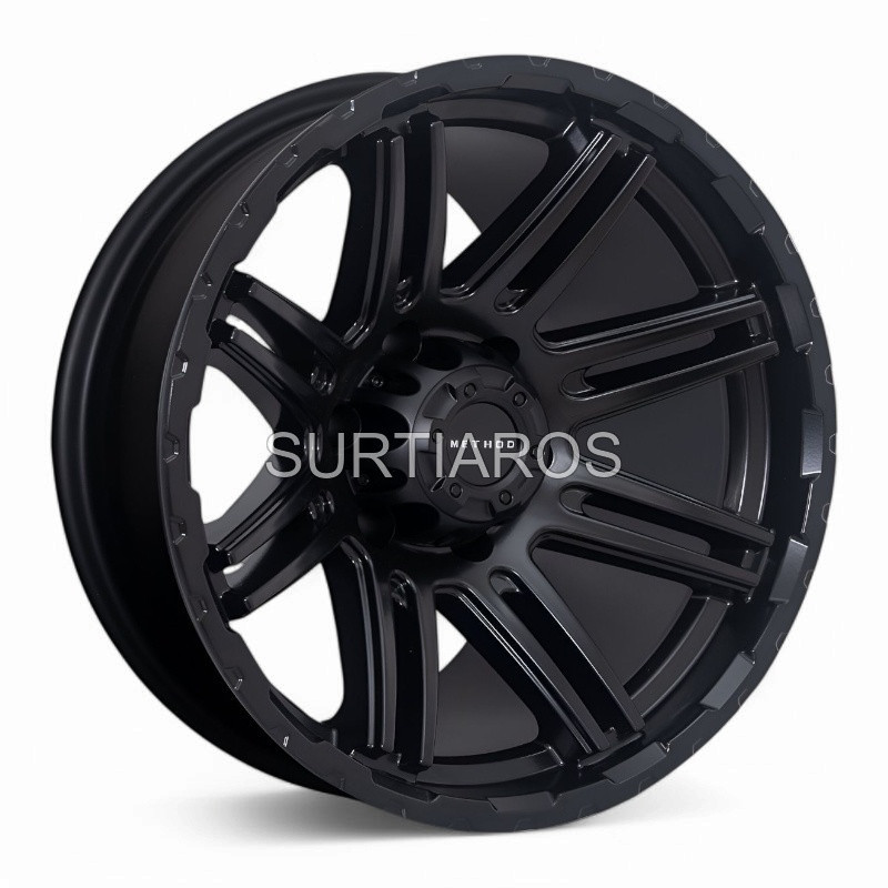 Aro 18x9" 6x139.7 ET-12 CB106.1 Negro Mate