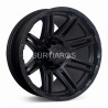 Aro 18x9" 6x139.7 ET-12 CB106.1 Negro Mate