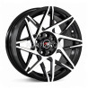 Aro 15x7" 8x100/114.3 ET10 CB73.1 Negro Maquinado