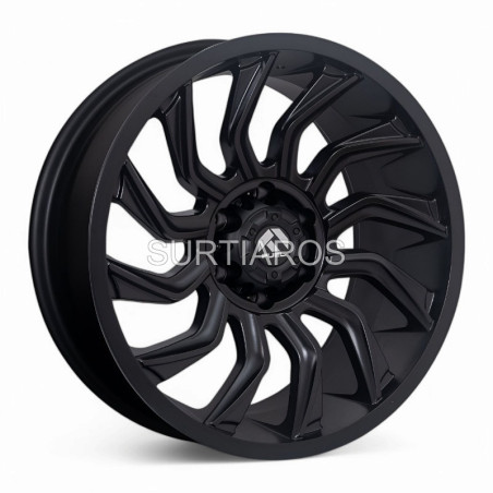 Aro 20x9" 6x139.7 ET0 CB106.1 Negro Mate