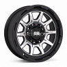 Aro 16x8.5" 6x139.7 ET0 CB110.5 Negro Mate Maquinado