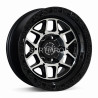 Aro 16x8" 6x139.7 ET0 CB108.2 Negro Maquinado