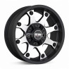 Aro 16x8" 6x139.7 ET0 CB110.5 Negro Mate Maquinado