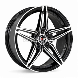 Aro 17x7.5" 8x100/108 ET25 CB73.1 Negro Maquinado