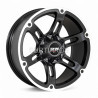 Aro 20x10" 12x135/139.7 ET-24 CB110.5 Negro Mate Maquinado