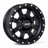 Aro 15x8.5" 6x139.7 ET20 CB110.5 Negro Mate con Puntos Fresados