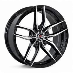 Aro 17x7.5" 5x108 ET25 CB73.1 Negro Maquinado