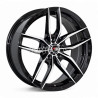 Aro 17x7.5" 5x108 ET25 CB73.1 Negro Maquinado