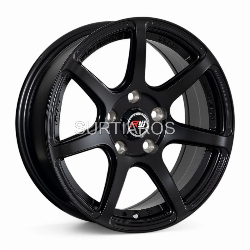 Aro 15x7" 5x108 ET35 CB73.1 Negro Mate