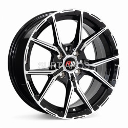 Aro 15x7" 8x100/114.3 ET35 CB73.1 Negro Maquinado