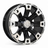 Aro 20x9" 6x139.7 ET10 CB108 Negro Maquinado