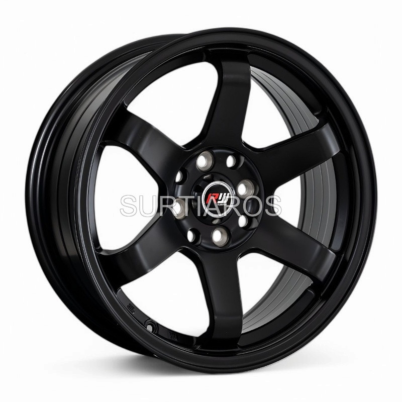 Aro 16x8" 8x100/114.3 ET28 CB73.1 Negro Mate
