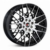 Aro 17x7.5" 8x100/114.3 ET42 CB73.1 Negro Maquinado