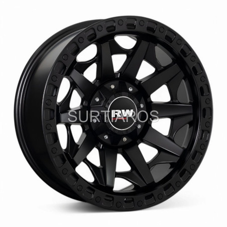 Aro 20x10" 10x114.3/120 ET-15 CB73.1 Negro Mate