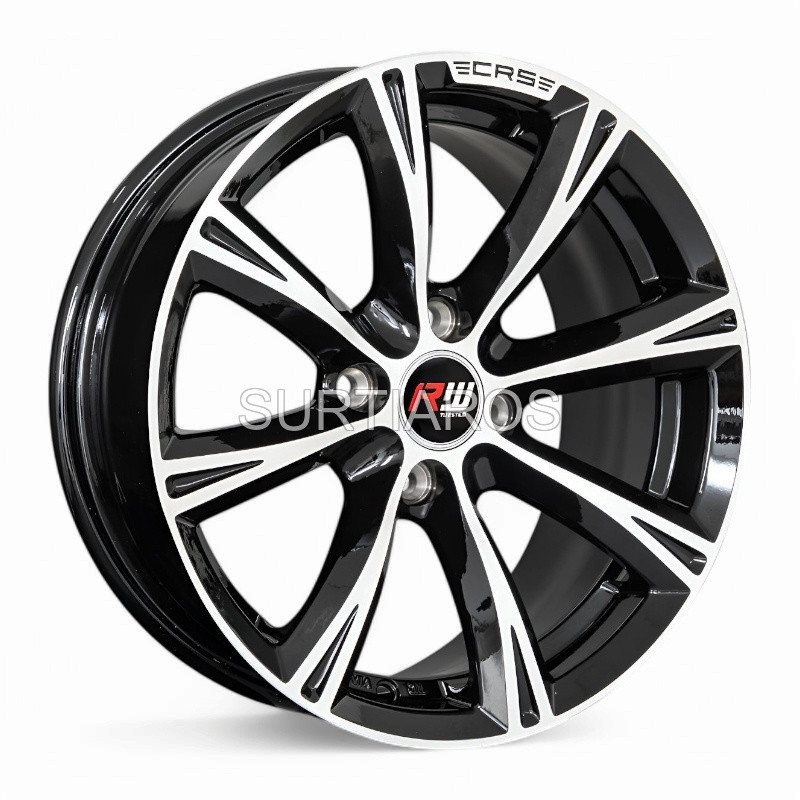 Aro 15x7" 4x100 ET38 CB73.1 Negro Maquinado