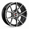 Aro 15x7" 8x100/114.3 ET35 CB73.1 Negro Maquinado