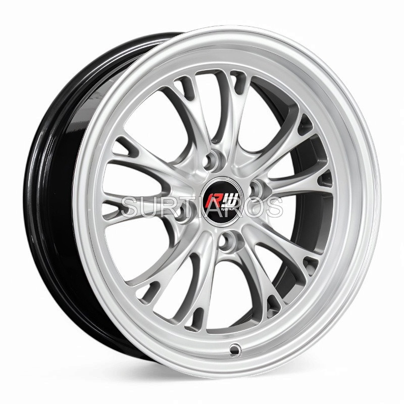 Aro 15x7" 4x100 ET35 CB73.1 Hiper Plateado