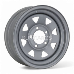 Aro 13x5.5" 5x114.3 ET0 CB83.7 Plateado