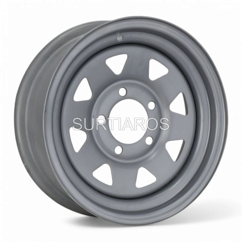 Aro 13x5.5" 5x114.3 ET0 CB83.7 Plateado
