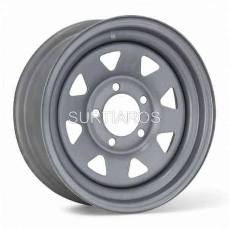 Aro 13x5.5" 5x114.3 ET0 CB83.7 Plateado