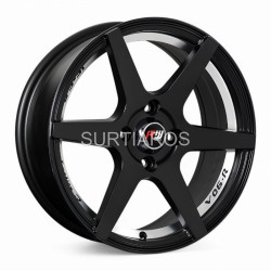 Aro 15x6.5" 4x100 ET35 CB73.1 Negro Mate con Detalle