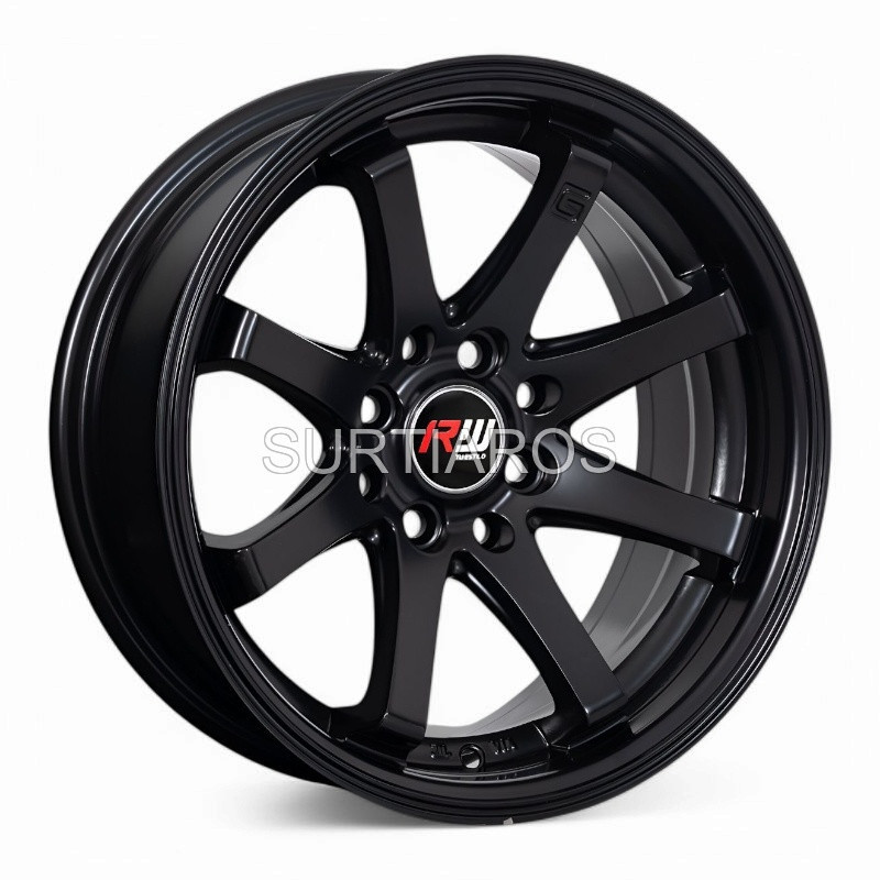 Aro 15x8" 8x100/114.3 ET15 CB73.1 Negro Mate
