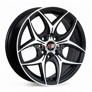 Aro 15x6.5" 8x100/114.3 ET35 CB73.1 Negro Mate Maquinado