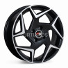 Aro 16x6.5" 4x100 ET45 CB73.1 Negro Mate Maquinado