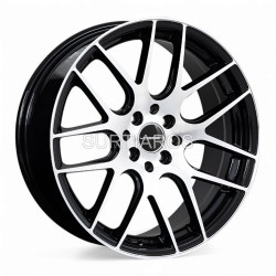 Aro 17x7.5" 8x100/114.3 ET38 CB73.1 Negro Maquinado
