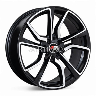 Aro 18x8" 8x100/114.3 ET45 CB73.1 Negro Mate Maquinado