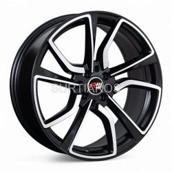Aro 18x8" 8x100/114.3 ET45 CB73.1 Negro Mate Maquinado
