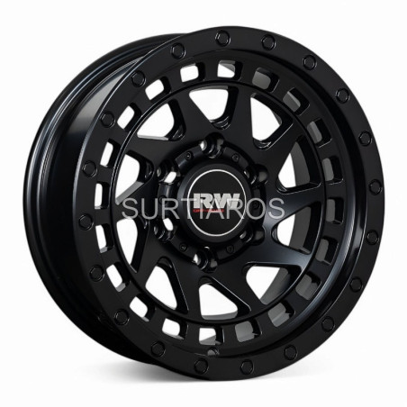 Aro 15x8" 6x139.7 ET-10 CB110.5 Negro Mate