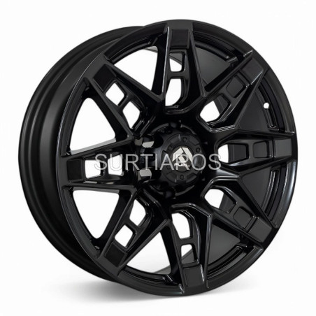 Aro 20x9" 6x139.7 ET0 CB110.1 Negro Mate Satinado