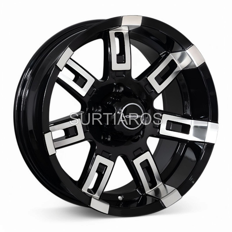 Aro 17x9" 5x127 ET0 CB78.3 Negro Maquinado