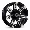 Aro 17x9" 5x127 ET0 CB78.3 Negro Maquinado